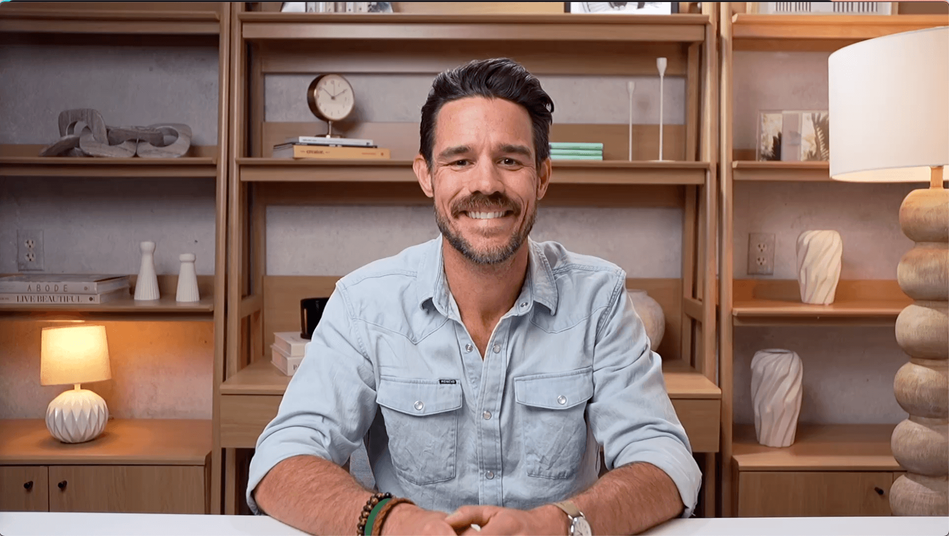 Matt Ragland at his desk